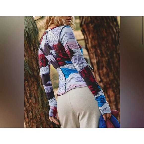 Free People Movement NWT Right On Run Top Rocky Ridge Boho XS Granola Girl - Picture 2 of 9